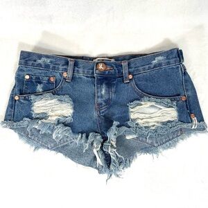 One Teaspoon Denim Shorts